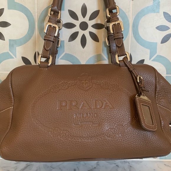 Prada Boston Leather Bag BR3091 - Tobacco … - Picture 4 of 17